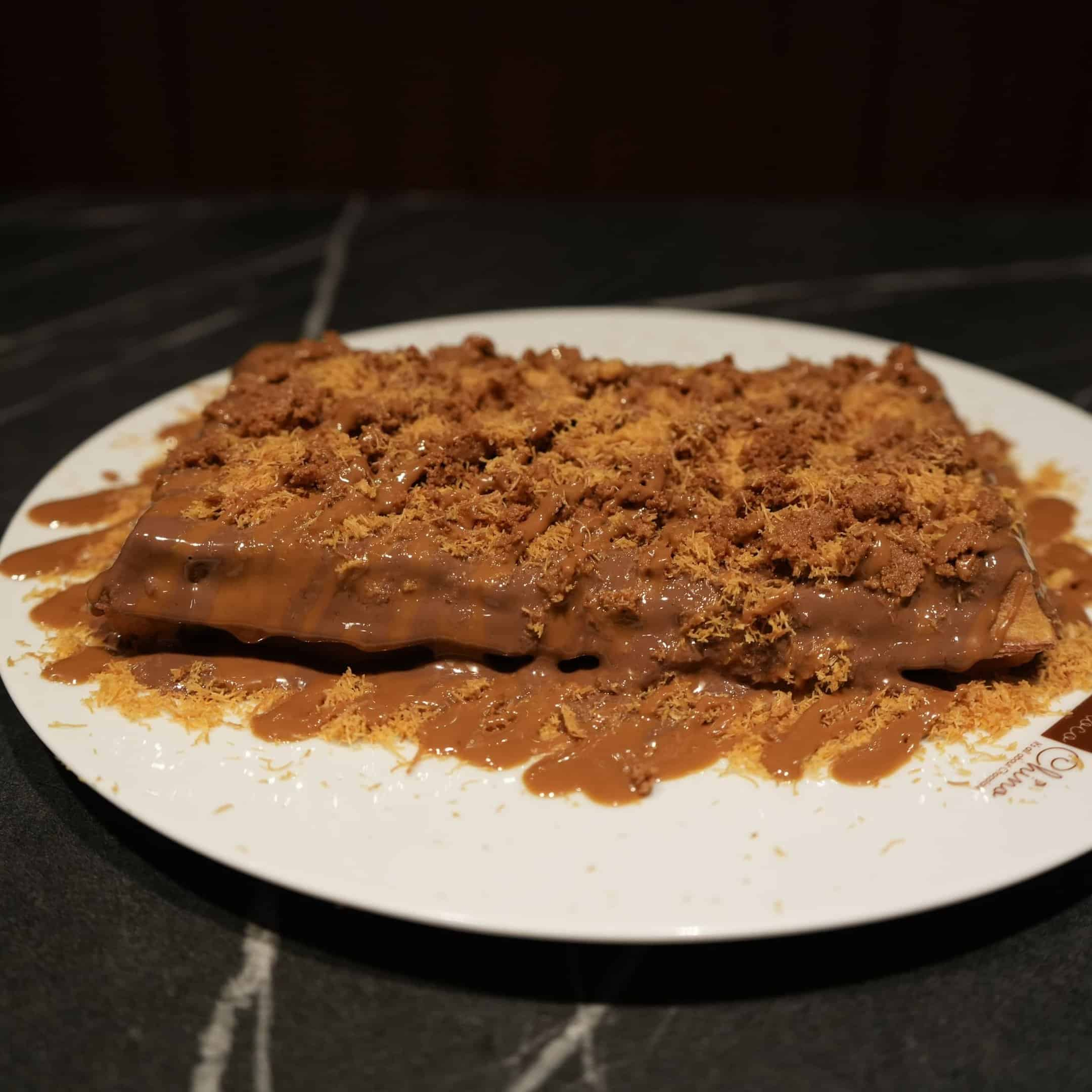 Gaufre Kunafa Lotus