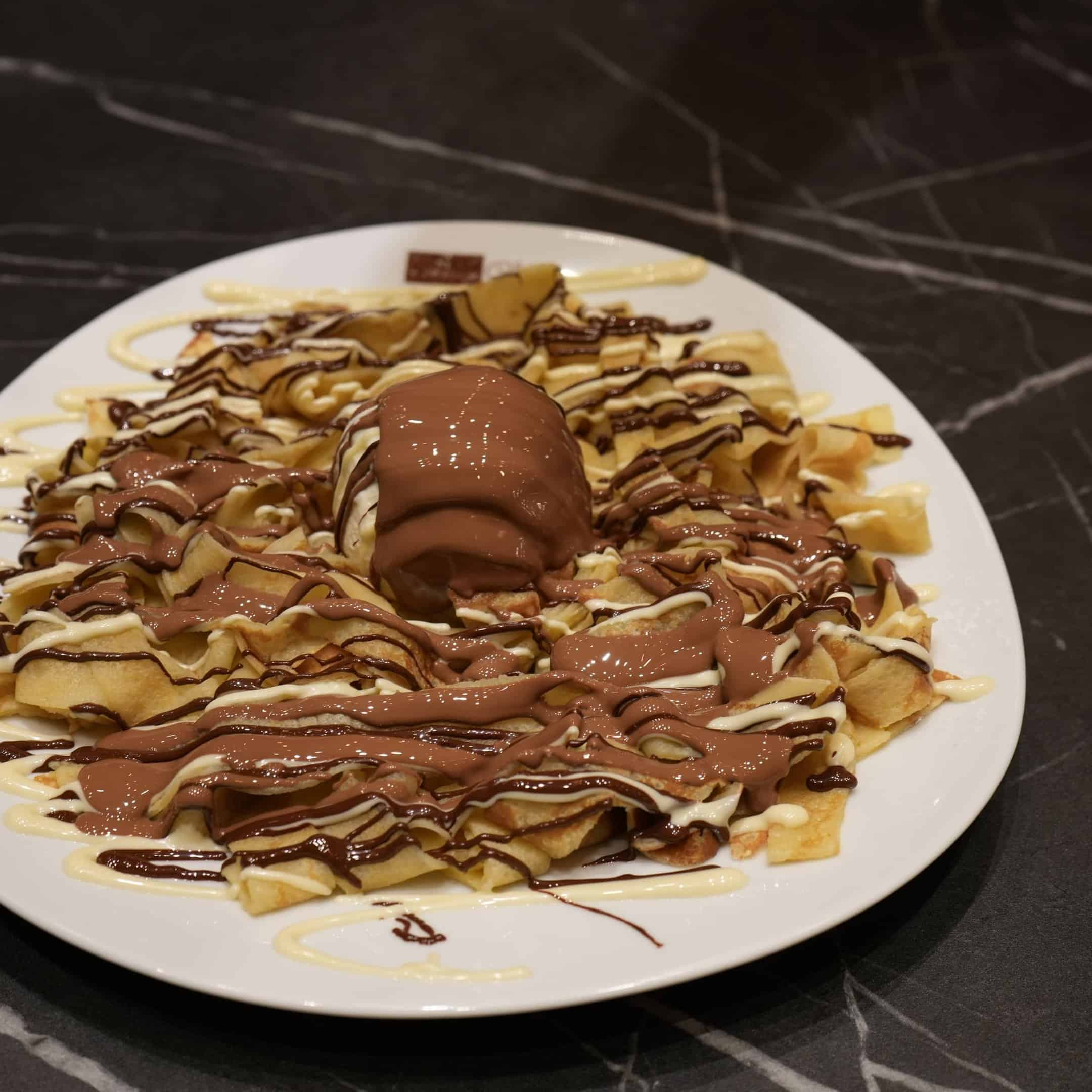 Fettuccini Crêpe Au Triple Chocolat