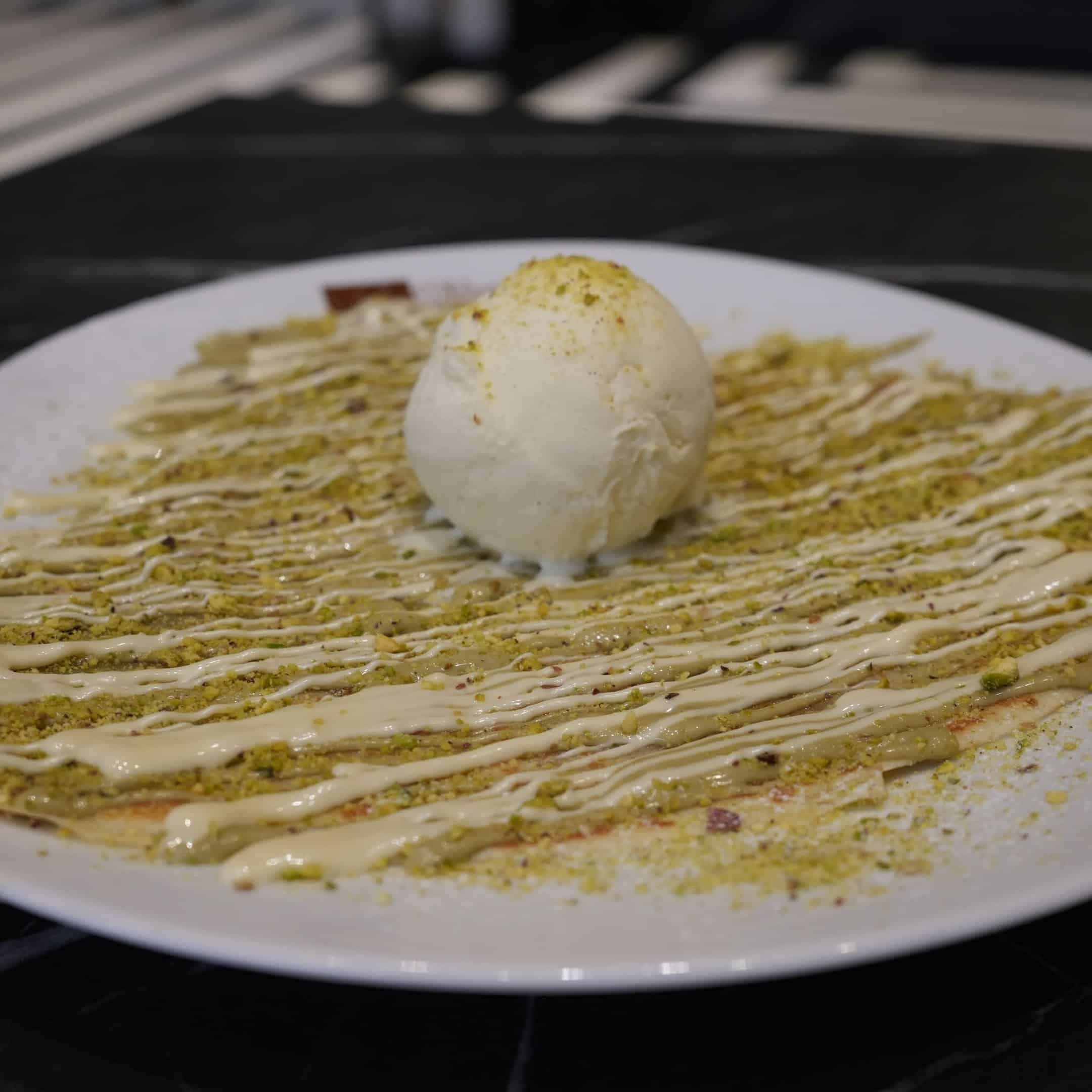 Pistachio Crêpe