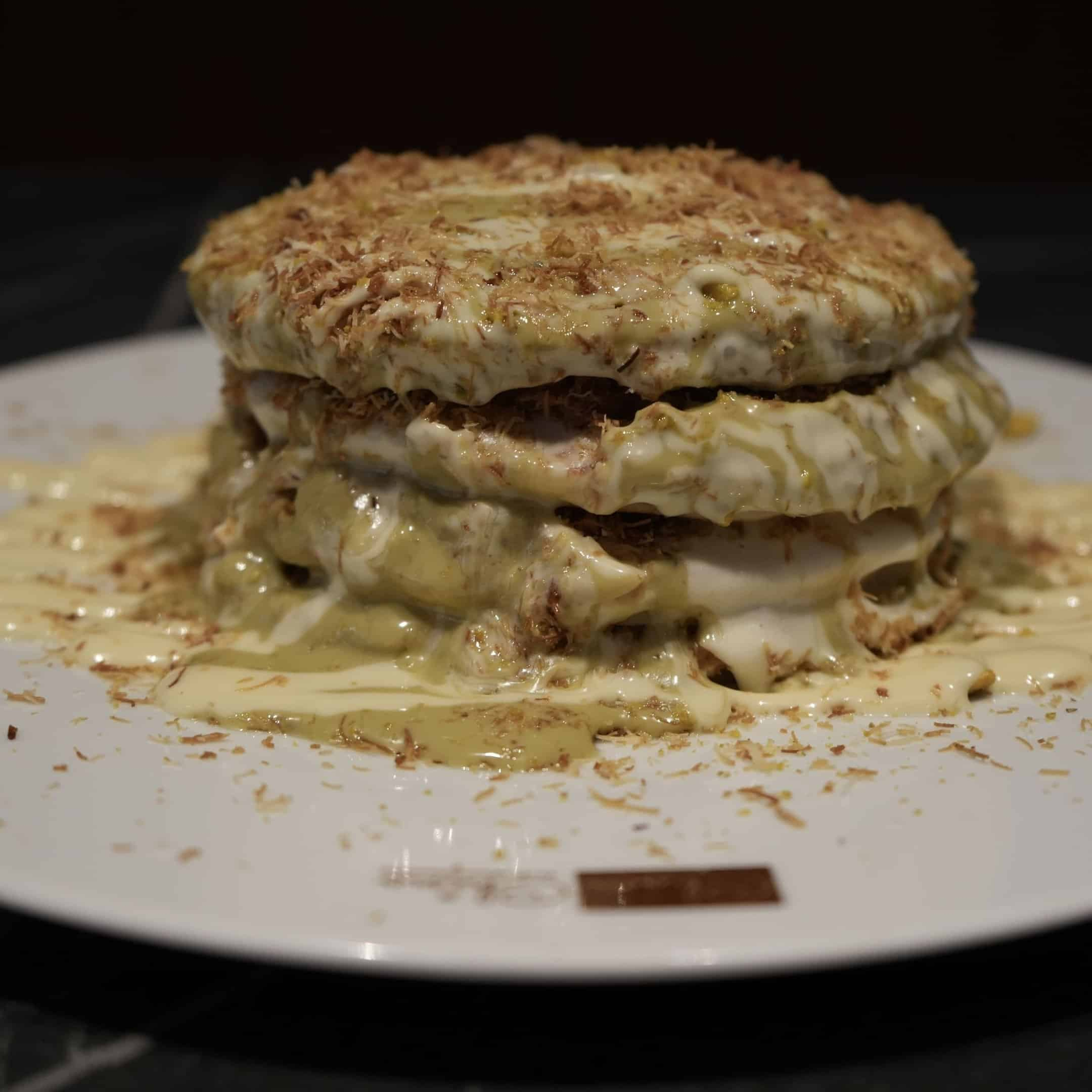 Kunafa Pistachio Pancake