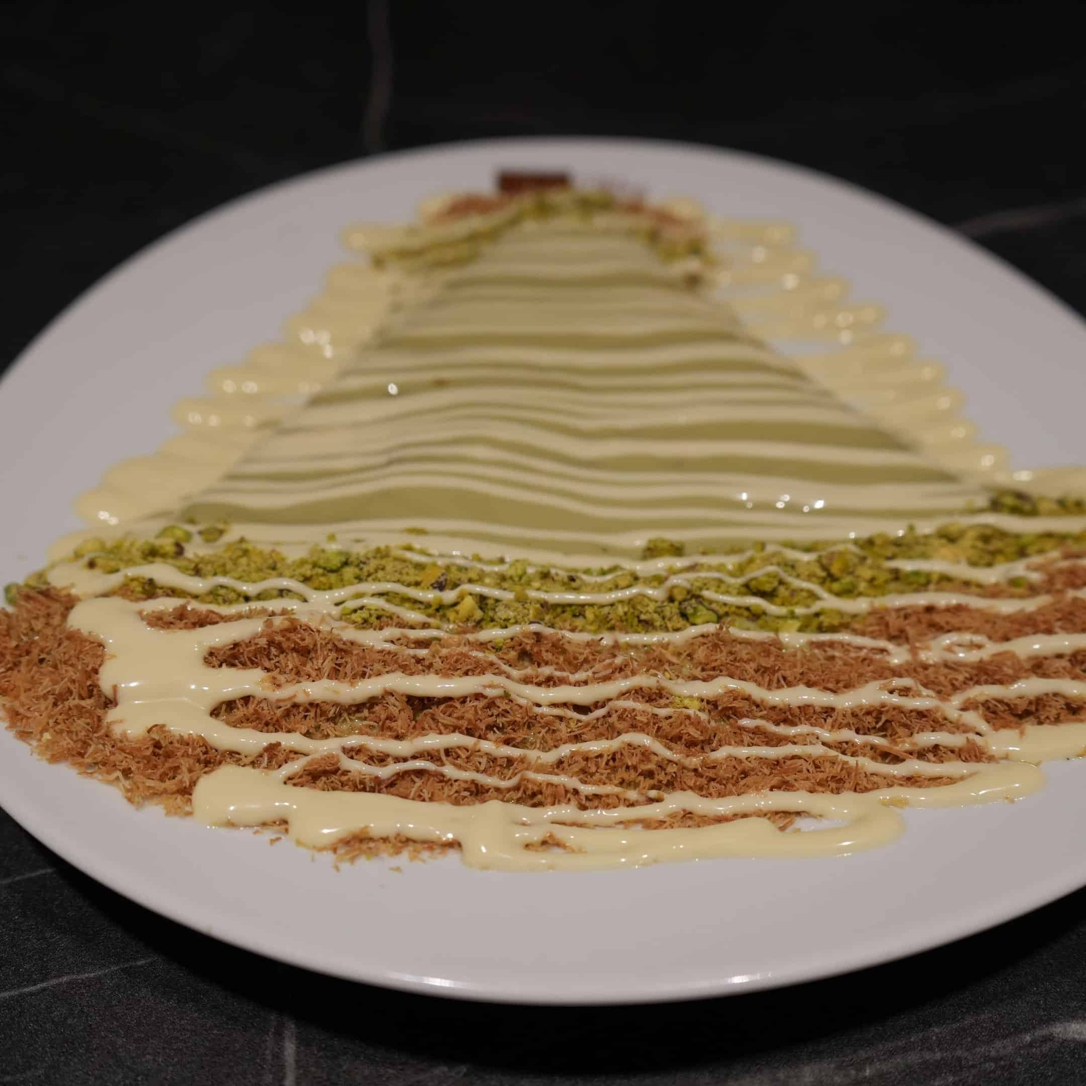 Kunafa Pistachio Crêpe