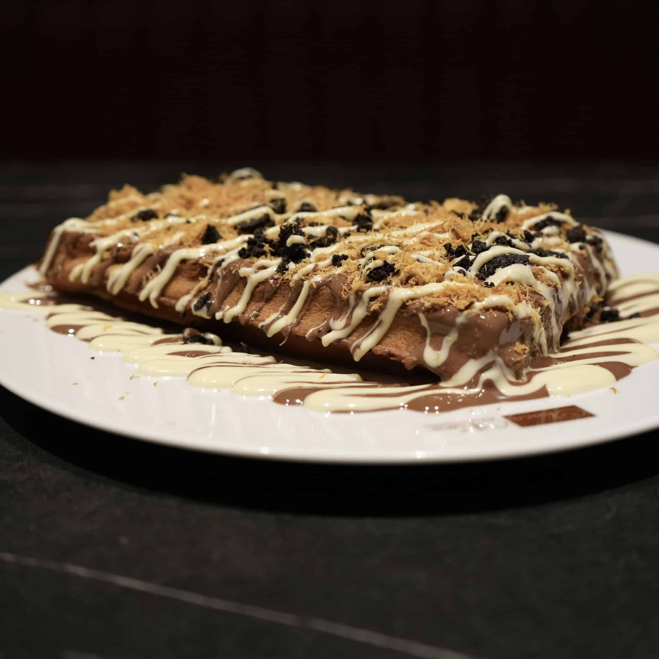 Gaufre Kunafa Oréo