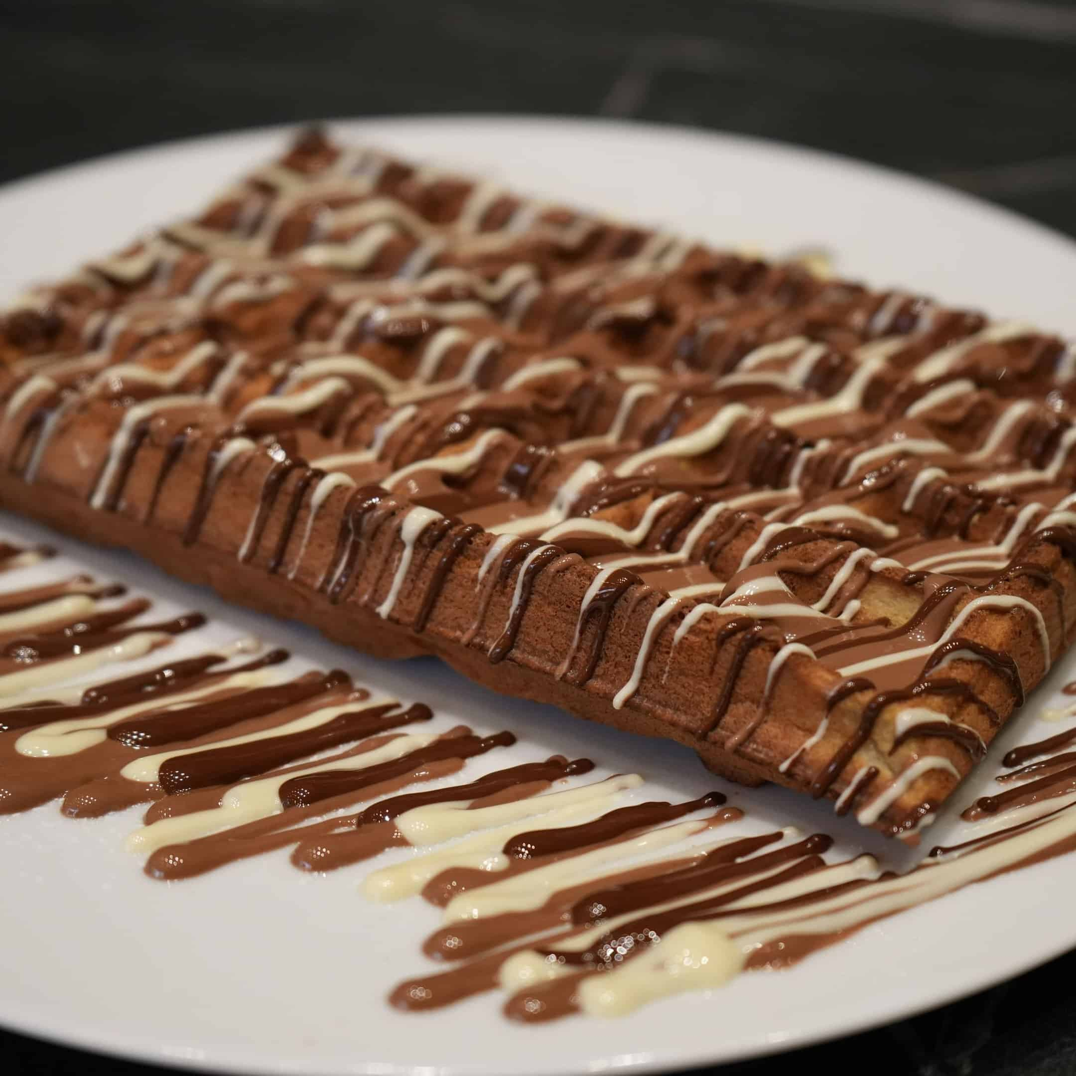 Triple Chocolate Waffle