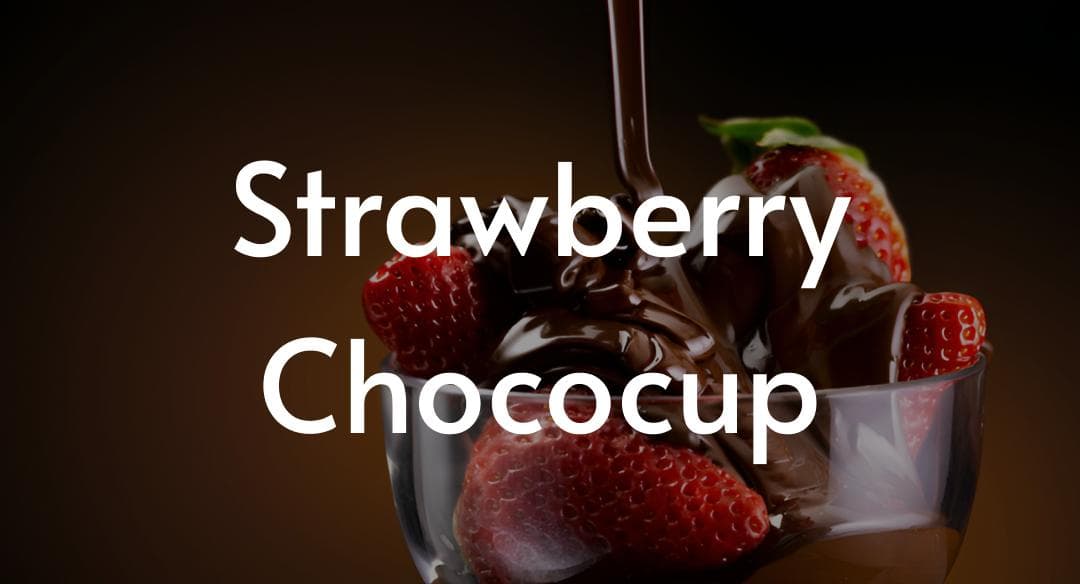 Strawberry Chococup