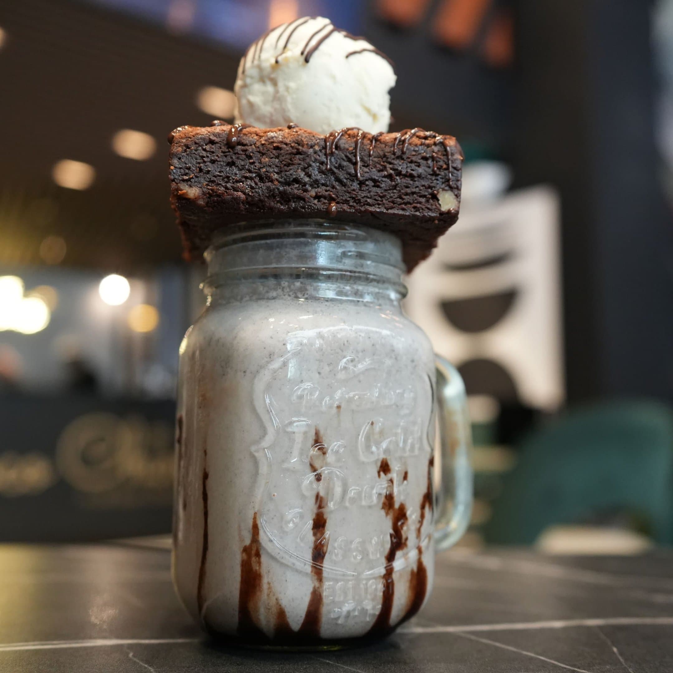 Brownie Crazy Milk Shake