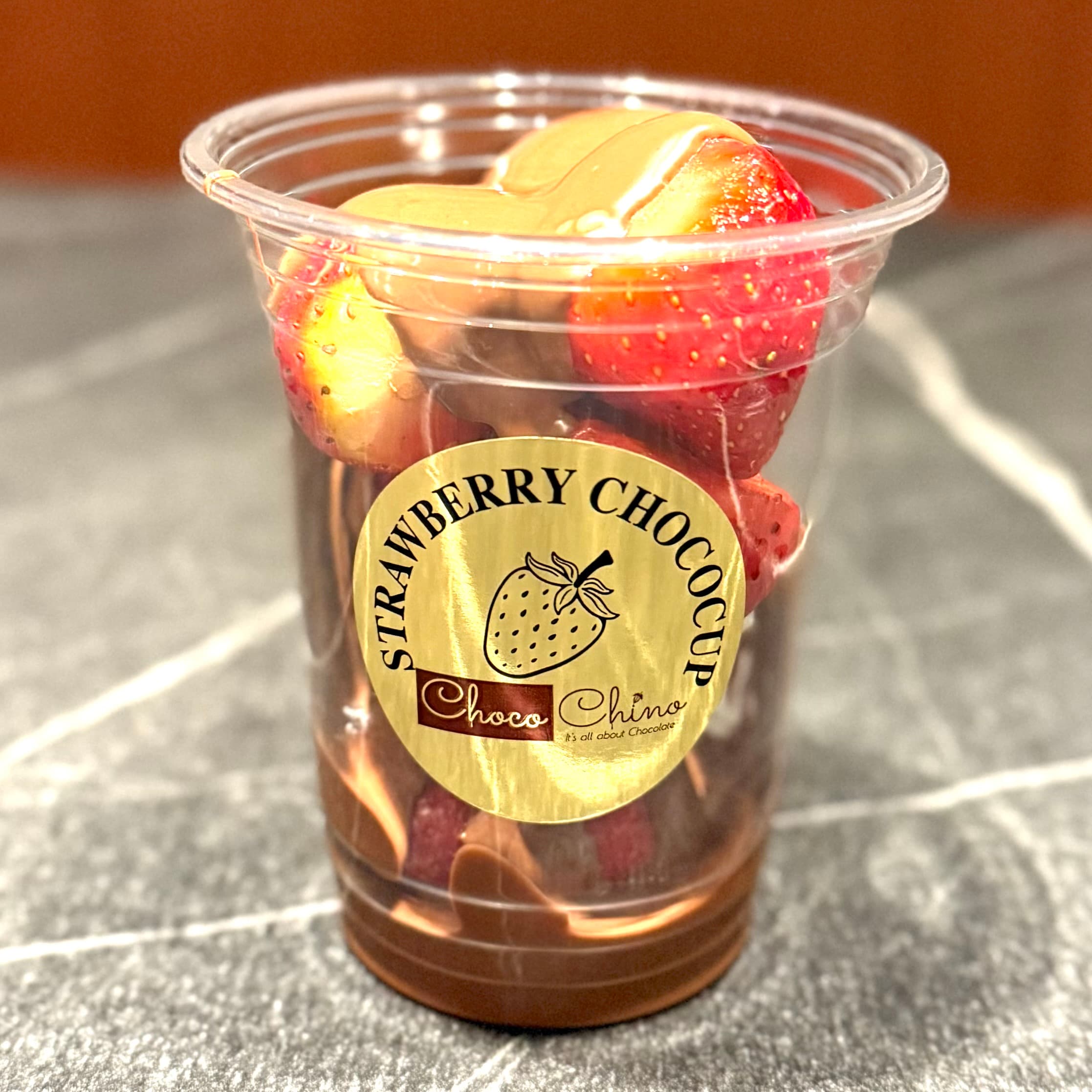 Strawberry Chococup