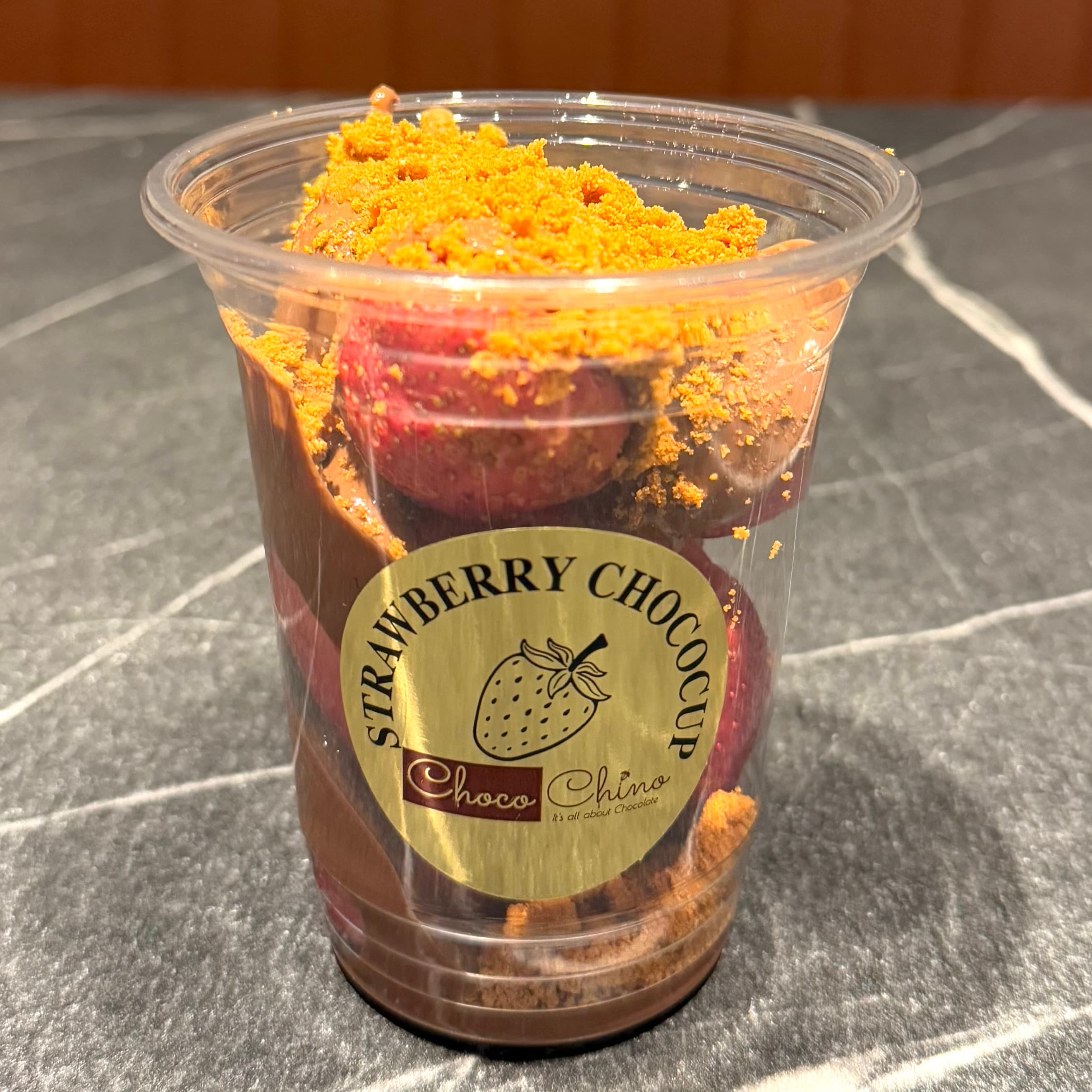 Strawberry Lotus CHOCOCUP